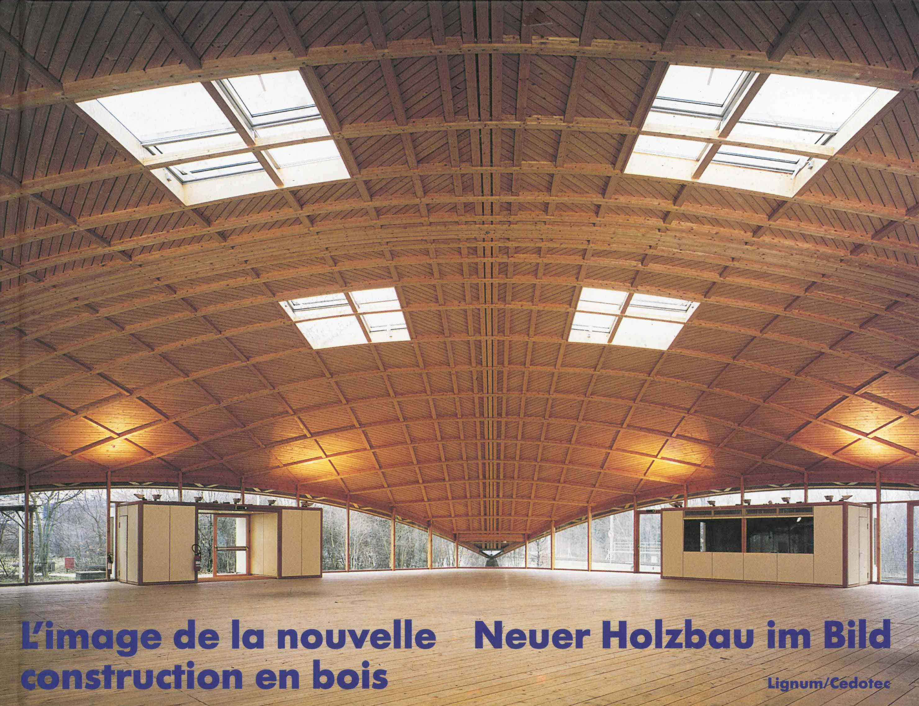 Neuer Holzbau im Bild