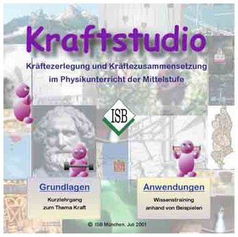 CD Kraftstudio, Physik: Kräftezerlegung und -zusammensetzung
